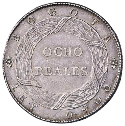 COLOMBIA 8 Reales 1847 - KM 106 AG ... 