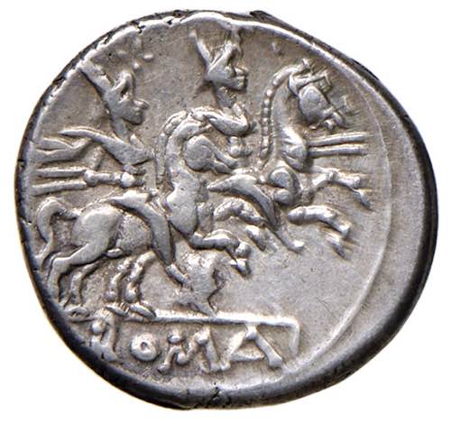 Horatia - Denario (206-200 a.C.) ... 