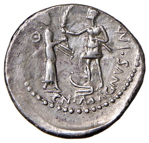 Pompeo Magno - Denario (46-45 ... 