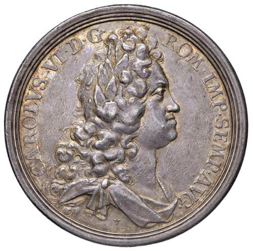 Carlo IV (1711-1740) Medaglia 1716 ... 