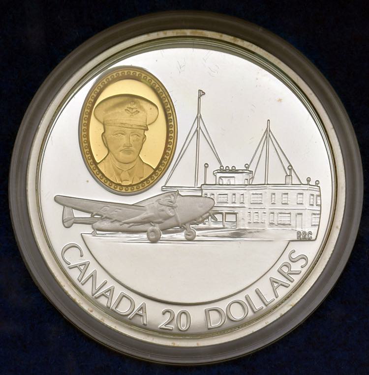 CANADA 20 Dollari 1993 - KM 237 AG ... 