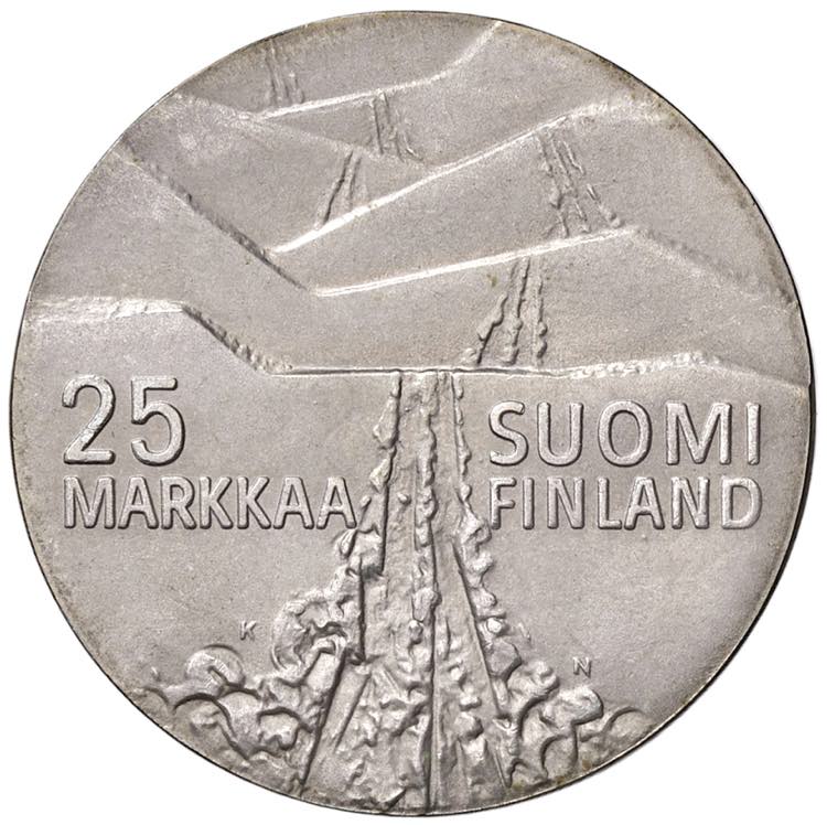 FINLANDIA 25 Markkaa 1978 - KM 56 ... 