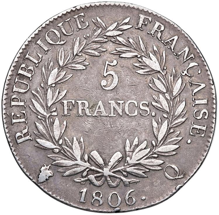 FRANCIA Napoleone (1804-1814) 5 ... 