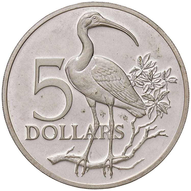 TRINIDAD & TOBAGO 5 Dollari 1975 - ... 