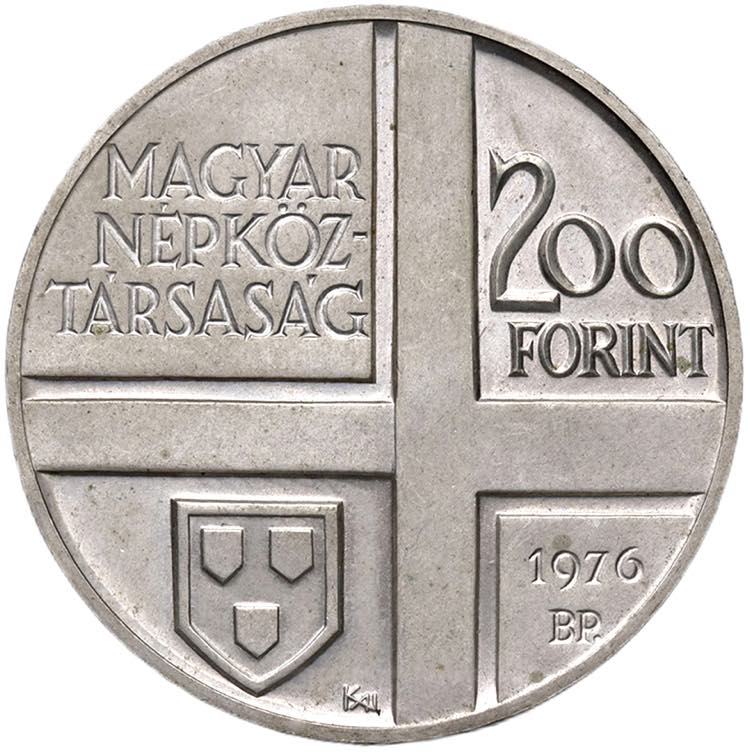 UNGHERIA 200 Forint 1976 - KM 608 ... 
