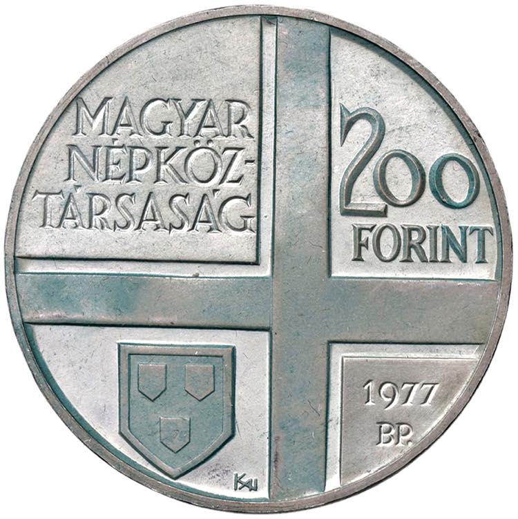 UNGHERIA 20 Forint 1972 - KM 611 ... 