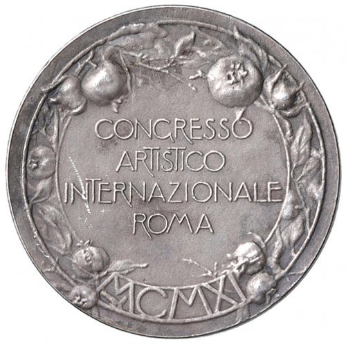 ROMA Medaglia 1901 Congresso ... 