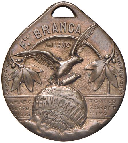Medaglia 1906 Fratelli Branca, ... 