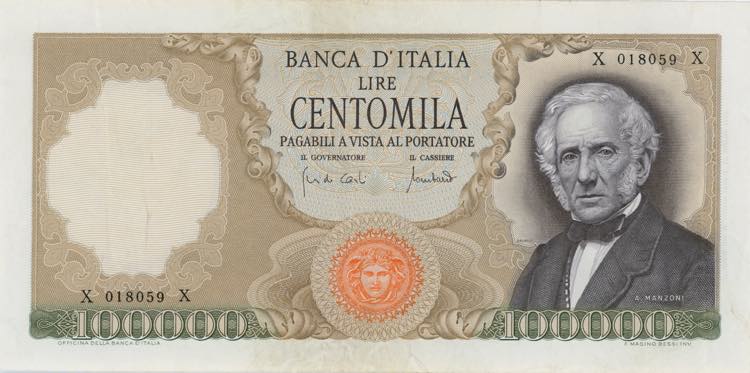 Banca d’Italia 100.000 lire ... 