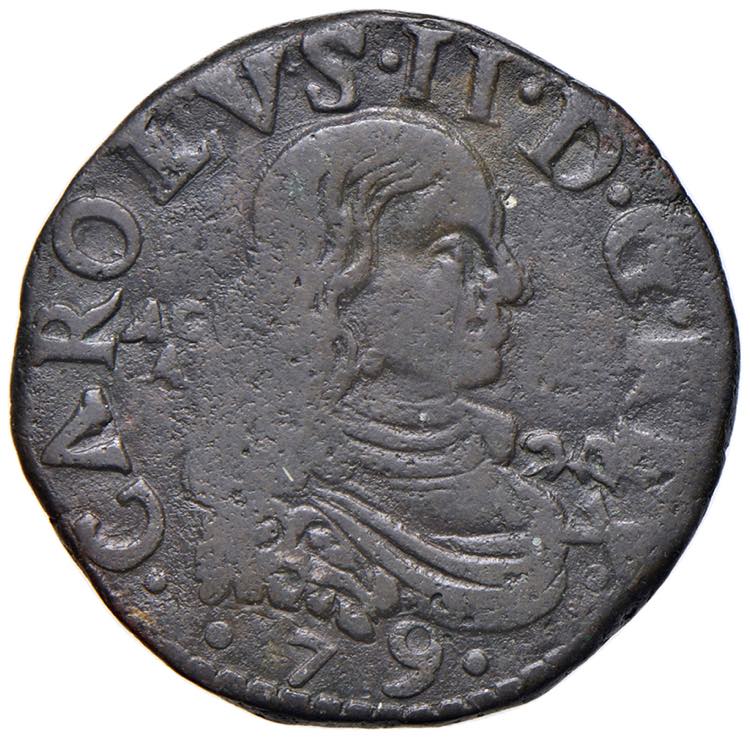 NAPOLI Carlo II (1674-1700) Grano ... 
