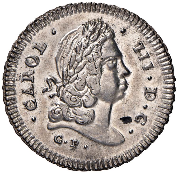 PALERMO Carlo III (1720-1734) 6 ... 