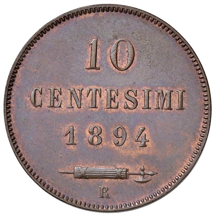 SAN MARINO 10 Centesimi 1894 - ... 