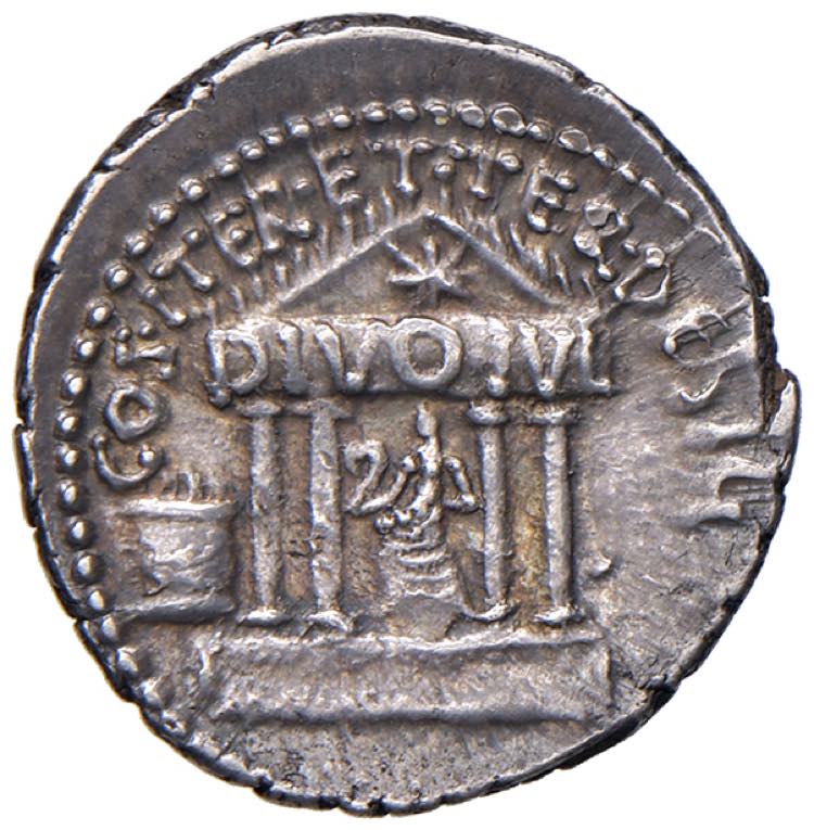 Ottaviano - Denario (37-36 a.C.) ... 