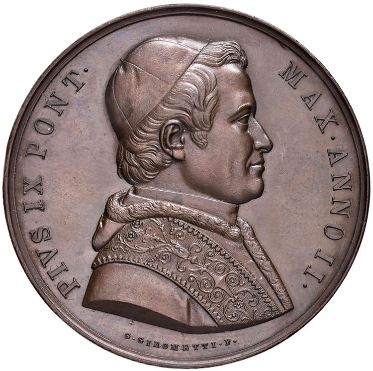 Pio IX (1846-1878) Medaglia 1847 ... 