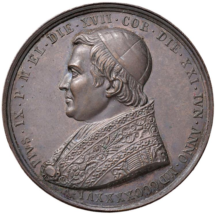 Pio IX (1846-1878) Medaglia 1850 ... 