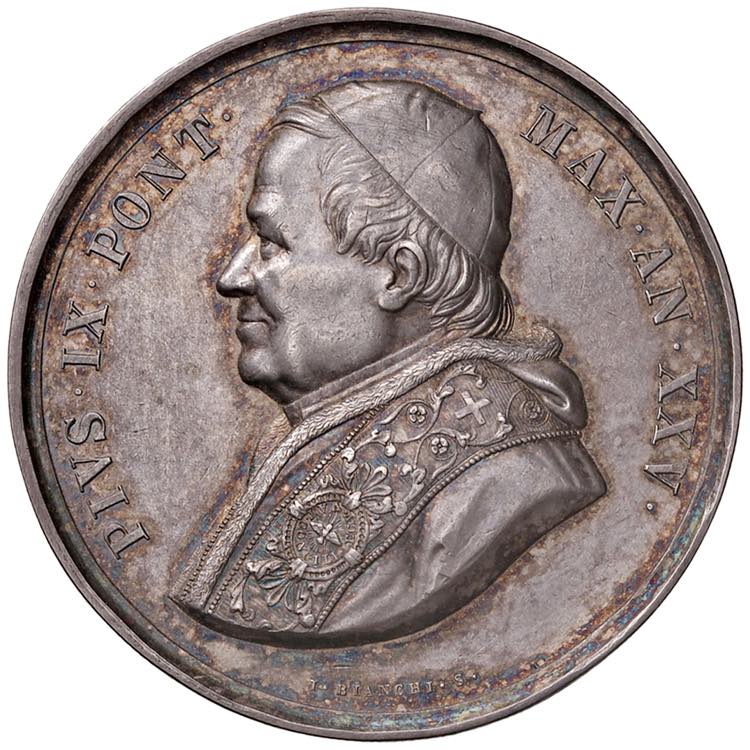 Pio IX (1846-1878) Medaglia 1870 ... 