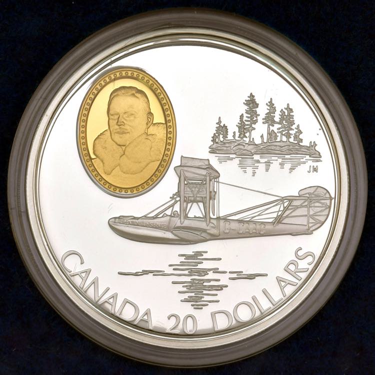 CANADA 20 Dollari 1994 - KM 246 AG ... 