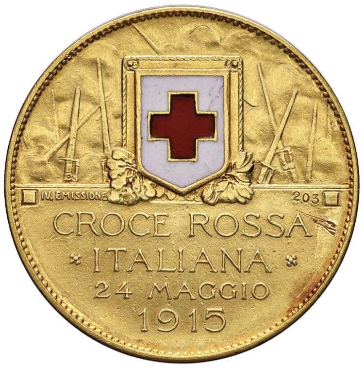 CROCE ROSSA Medaglia (50 Lire) ... 