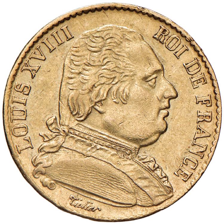 FRANCIA Luigi XVIII (1814-1824) 20 ... 