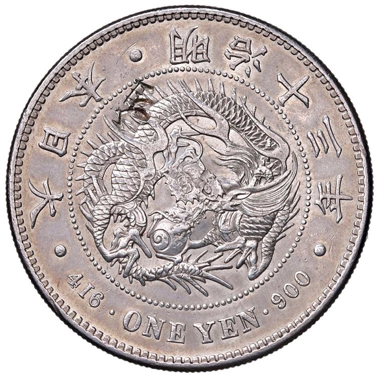 GIAPPONE Meiji (1867-1912) Yen 13 ... 