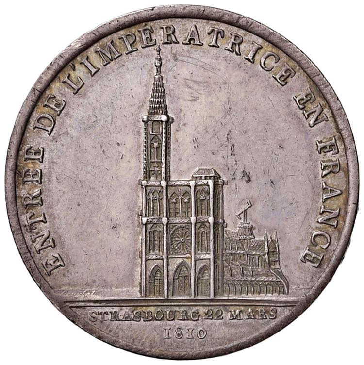 Medaglia 1810 Ingresso di Maria ... 