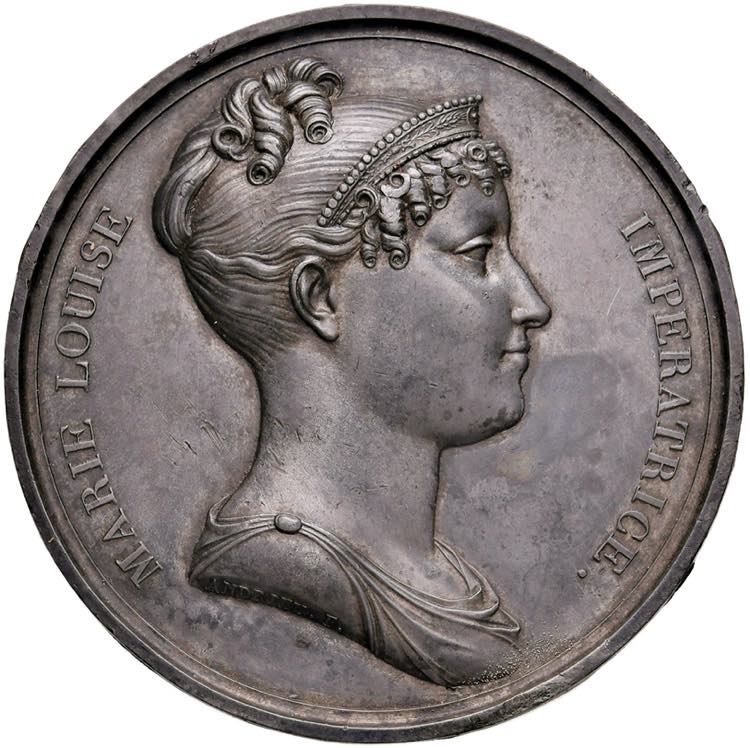 Medaglia 1810 L’imperatrice ... 