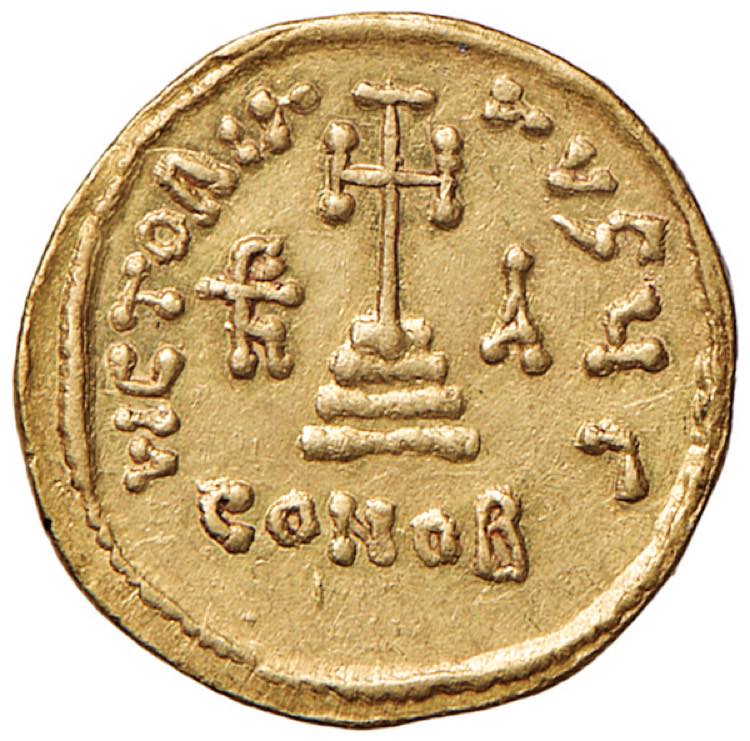 Eraclio (610-641) Solido - Gli ... 