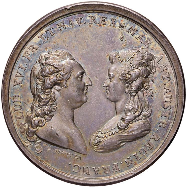 FRANCIA Luigi XIV Medaglia 1781 ... 
