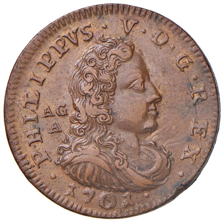 NAPOLI Filippo V (1700-1707) Grano ... 