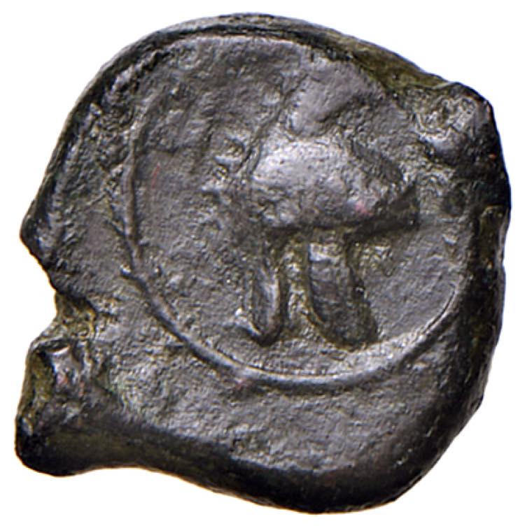 SICILIA Taormina (392-358 a.C.) AE ... 