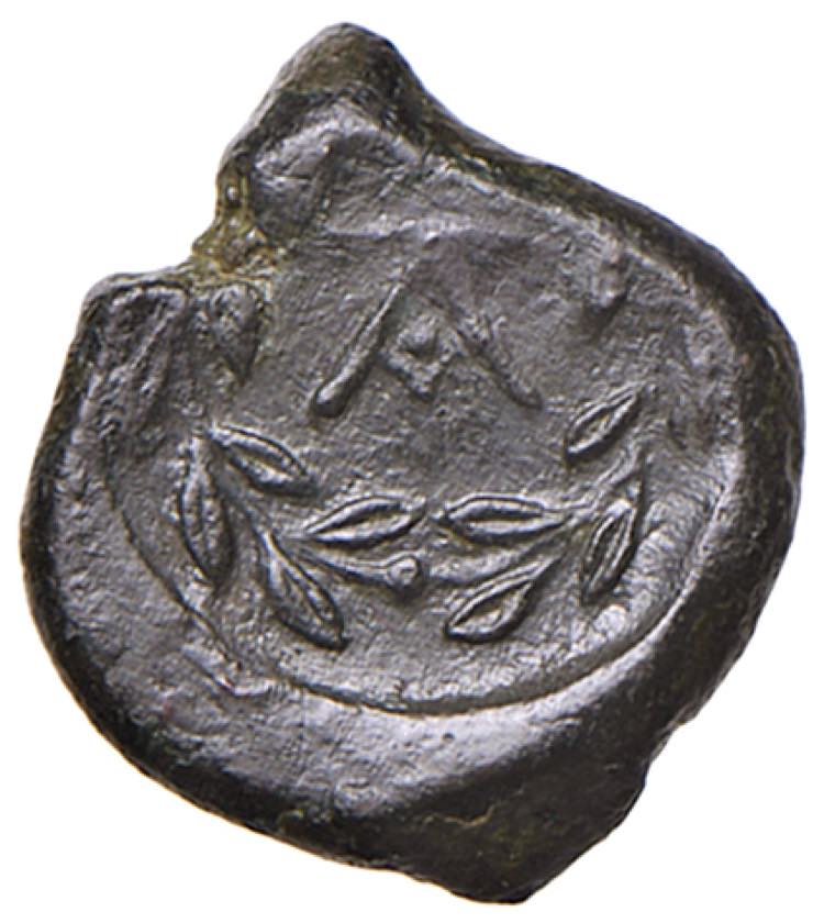 SICILIA Taormina (392-358 a.C.) AE ... 