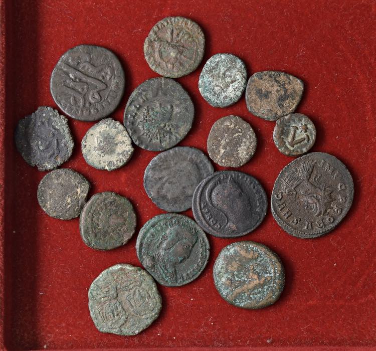 Lotto di monete antiche di diverse ... 