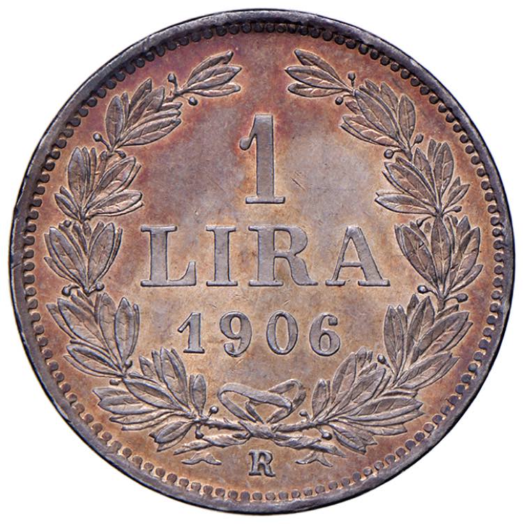 SAN MARINO Lira 1906 - Gig. 28 AG ... 