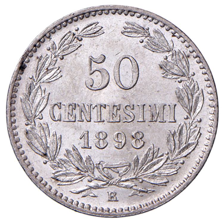 SAN MARINO 50 centesimi 1898 - ... 