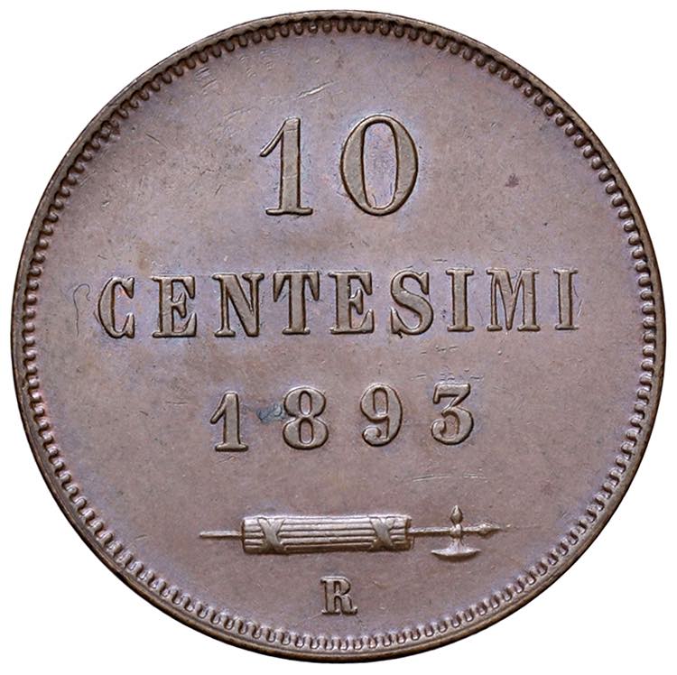 SAN MARINO 10 Centesimi 1893 - ... 