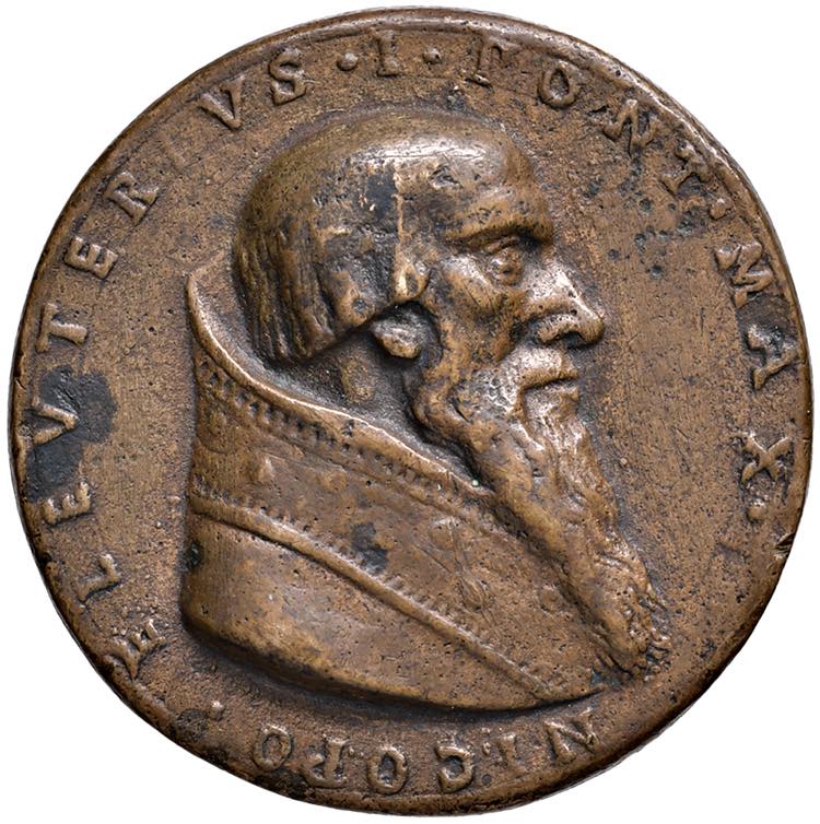 Eleuterio (175-189) Medaglia - AE ... 