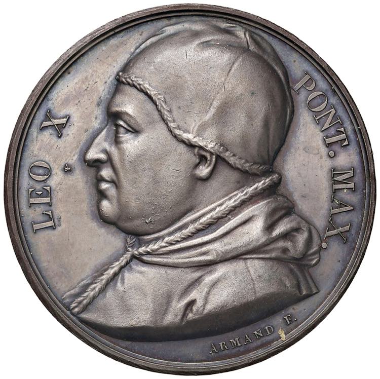 Leone X (1513-1521) Medaglia 1824 ... 