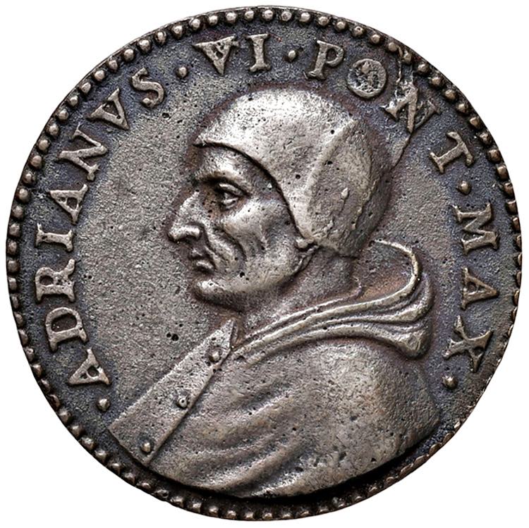 Adriano VI (1522-1523) Medaglia - ... 