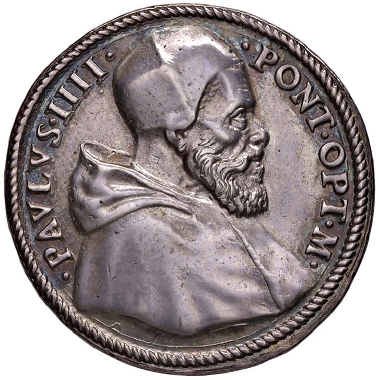 Paolo IV (1555-1559) Medaglie - ... 