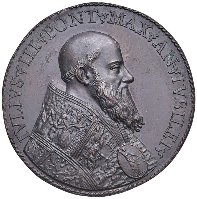 Giulio III (1550-1555) Medaglia ... 