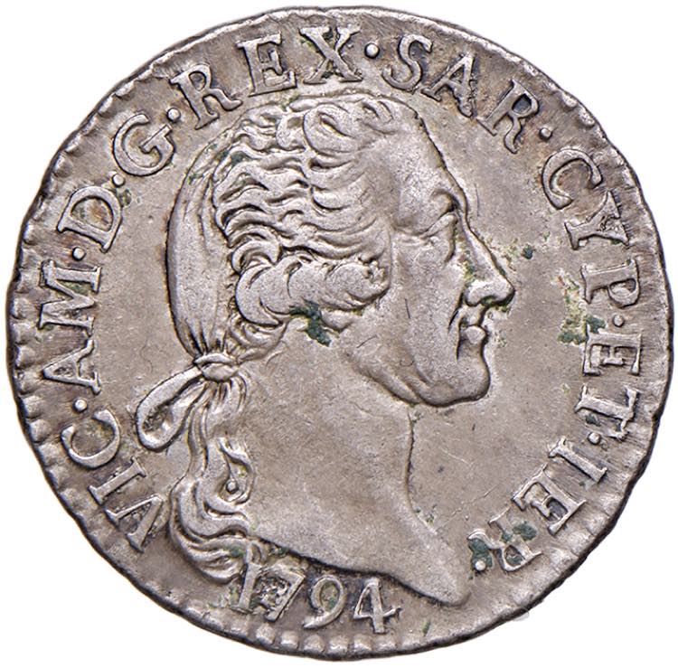 Vittorio Amedeo III (1773-1796) 15 ... 