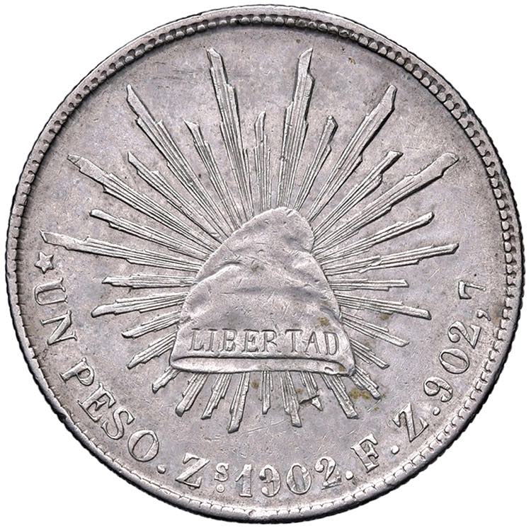 MESSICO Peso 1902 Zs FZ - KM 409.3 ... 