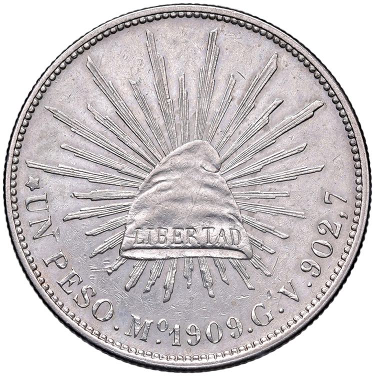 MESSICO Peso 1909 Mo GV - KM 409.2 ... 