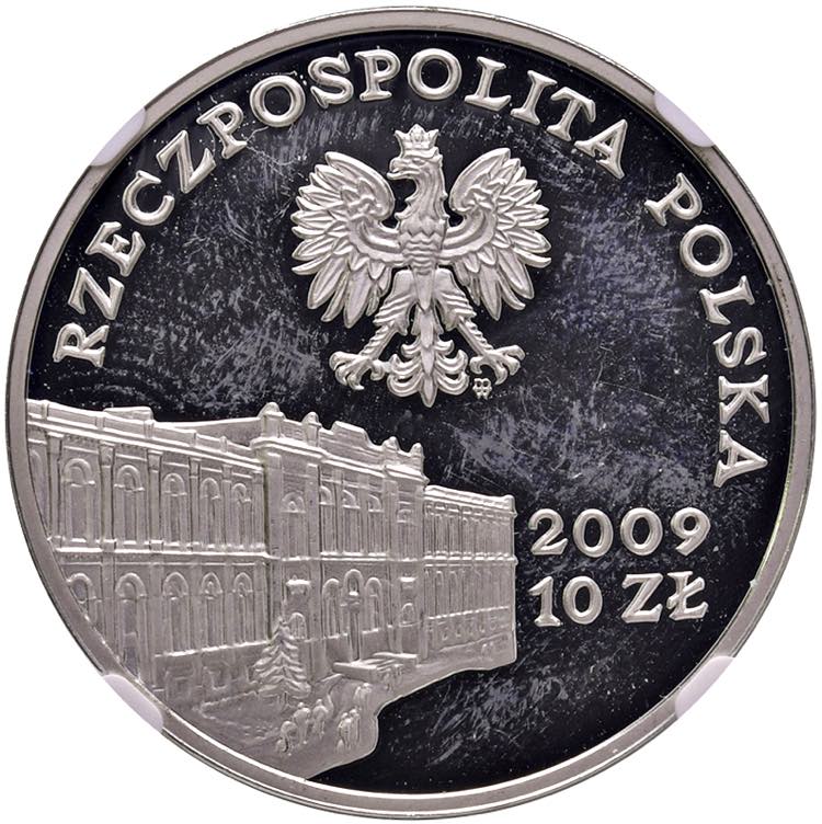 POLONIA 10 Zlotych 2009 Central ... 