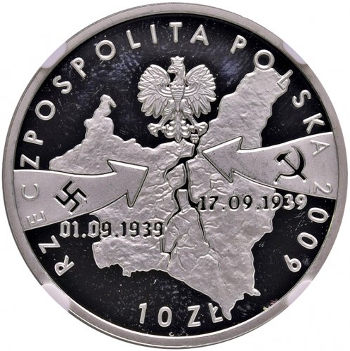 POLONIA 10 Zlotych 2009 September ... 