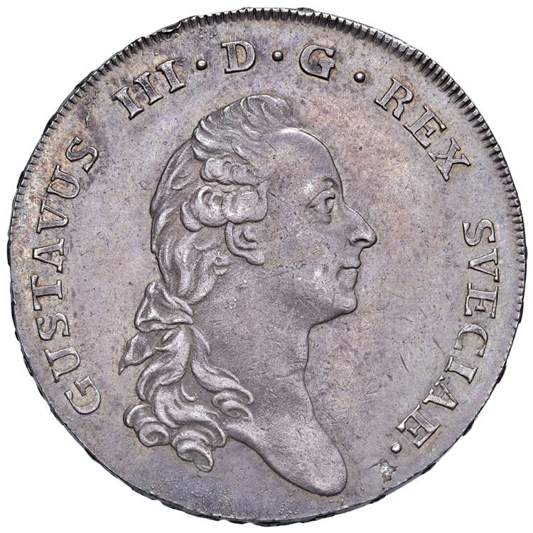 SVEZIA Gustav III (1771-1792) ... 