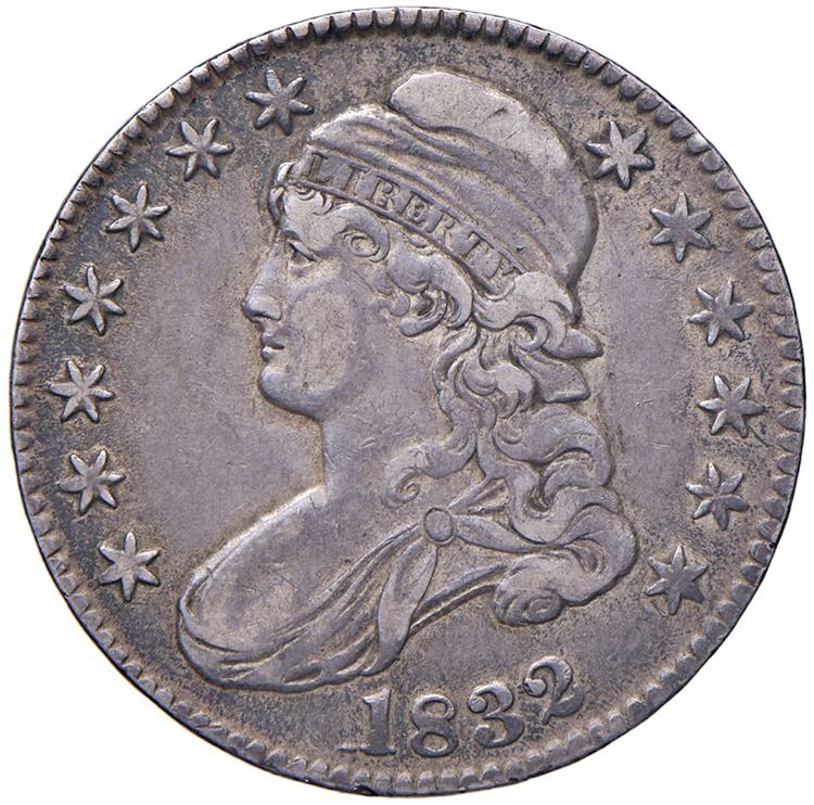 USA Mezzo dollaro 1832 - KM 37 AG ... 