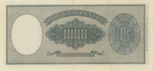 Banca d’Italia 1.000 Lire - I323 ... 