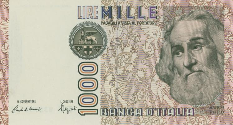 BANCA DITALIA 1.000 Lire ... 