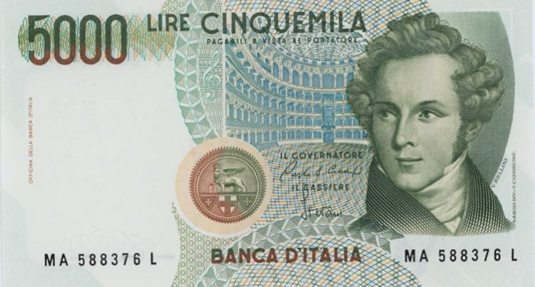 BANCA D’ITALIA 5.000 Lire ... 